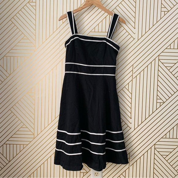 White House Black Market Strapless Sleeveless Dress Convertible Fit & Flare - Picture 2 of 12